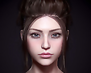 Profilephoto - Dark brunette girls sfw