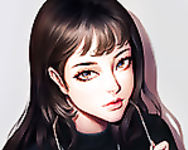 Profilephoto - Dark brunette girls sfw