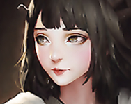 Profilephoto - Dark brunette girls sfw