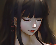 Profilephoto - Dark brunette girls sfw