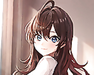 Profilephoto - Dark brunette girls sfw