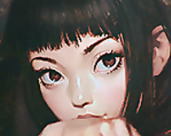 Profilephoto - Dark brunette girls sfw