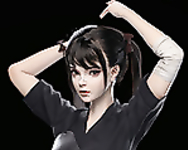 Profilephoto - Dark brunette girls sfw