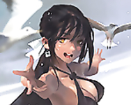 Profilephoto - Dark brunette girls sfw