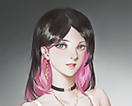 Profilephoto - Dark brunette girls sfw