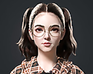 Profilephoto - Dark brunette girls sfw