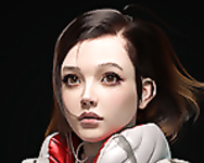 Profilephoto - Dark brunette girls sfw