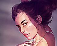 Profilephoto - Dark brunette girls sfw 2