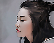 Profilephoto - Dark brunette girls sfw 2