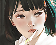 Profilephoto - Dark brunette girls sfw 2