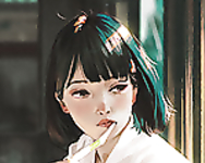 Profilephoto - Dark brunette girls sfw 2