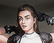 Profilephoto - Dark brunette girls sfw 2