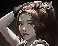 Profilephoto - Dark brunette girls sfw 2