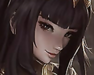 Profilephoto - Dark brunette girls sfw 2