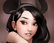 Profilephoto - Dark brunette girls sfw 2