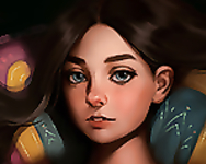 Profilephoto - Dark brunette girls sfw 2