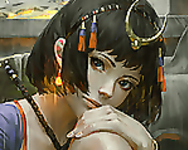 Profilephoto - Dark brunette girls sfw 2