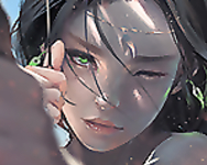 Profilephoto - Dark brunette girls sfw 2