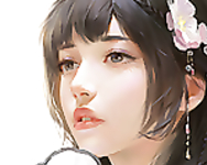 Profilephoto - Dark brunette girls sfw 2