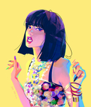 Dark brunette girls sfw