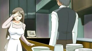 Hitozuma Cosplay Kissa ep1 RUS SUB