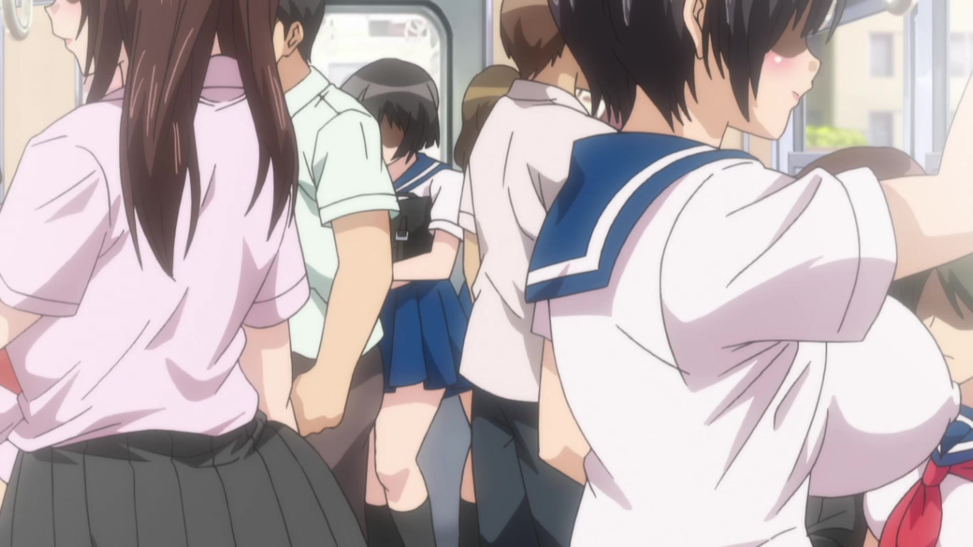 セックス アニメ 電車