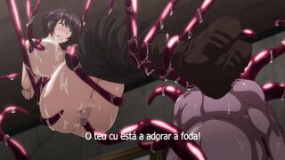 Rakuen Shinshoku ep1 POR SUB