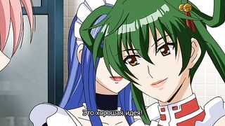 Maid-san to Boin Damashii ep2 RUS SUB