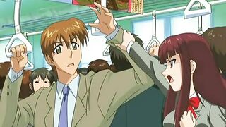 Shuudan Chikan Densha ep1 ENG DUB