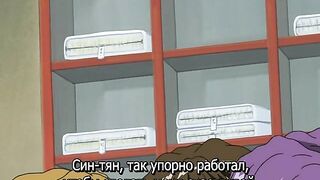 Чистильщик Син Sentakuya Shin-chan ep2 RUS SUB