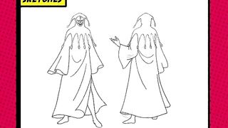 Kekkou Kamen けっこう仮面 Production sketches