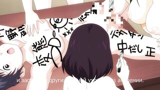 Bitch Gakuen ga Seijun na Hazu ga Nai ep1 RUS