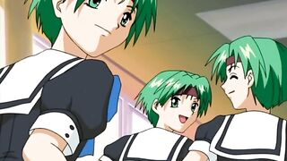 Gakuen no Shuryousha ep1 ENG DUB