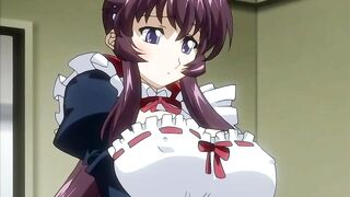Охота на горничных Bakunyuu Maid Kari ep1 RUS