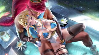 SakimiChan Animation - Zeldaserviced