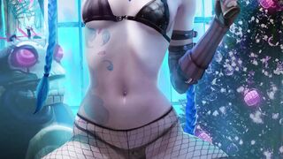 SakimiChan Animation - Jinx POV Mistress