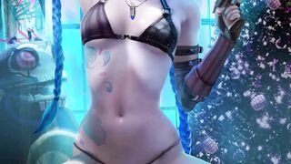 SakimiChan Animation - Jinx POV Mistress